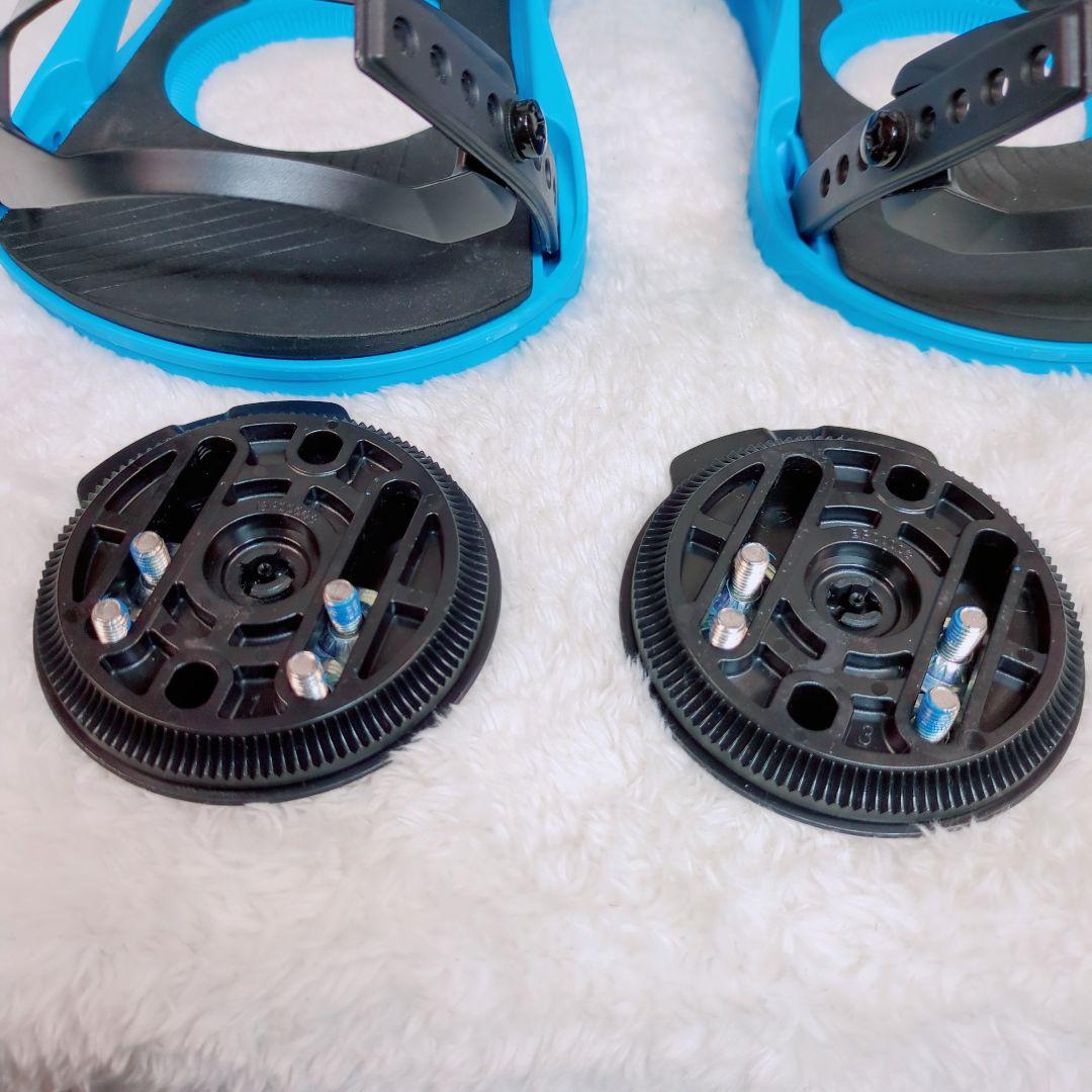 UNION FLITE PRO Mサイズ 青 スノーボード バインディング