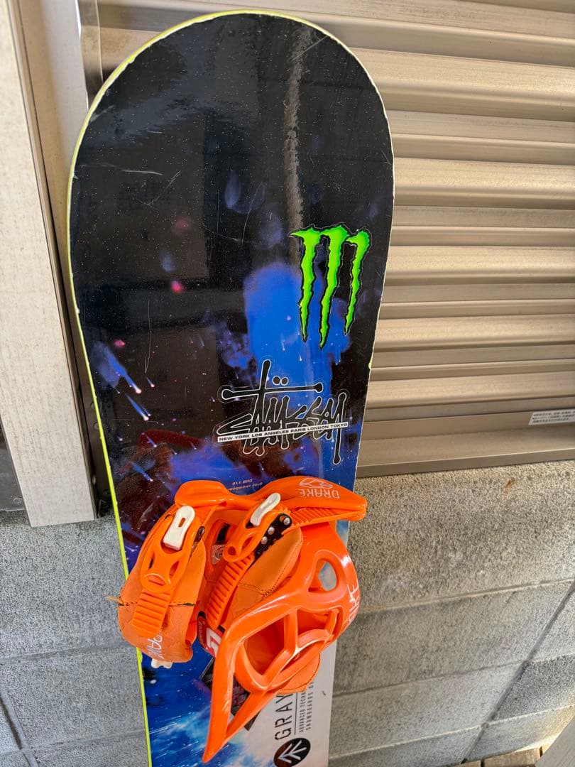 【使用少】GRAY CUB-X 116cm FLOWビンディング セット 高性能