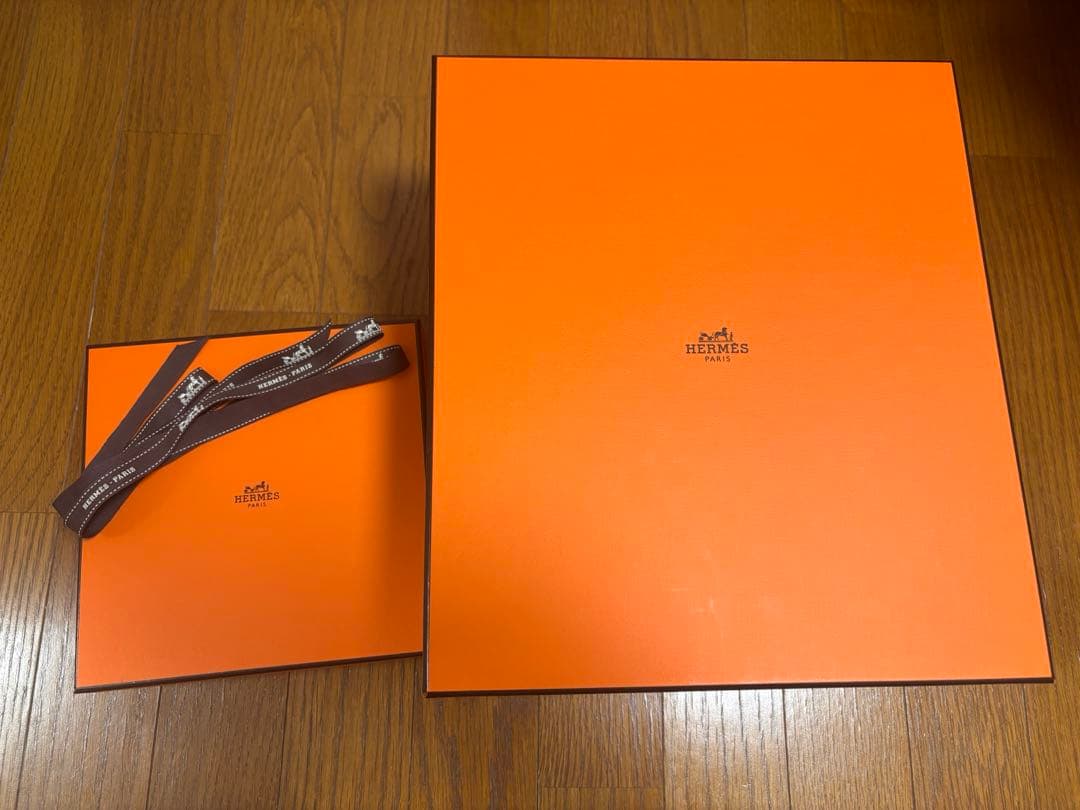 エルメス空箱　2個セット リボン付き