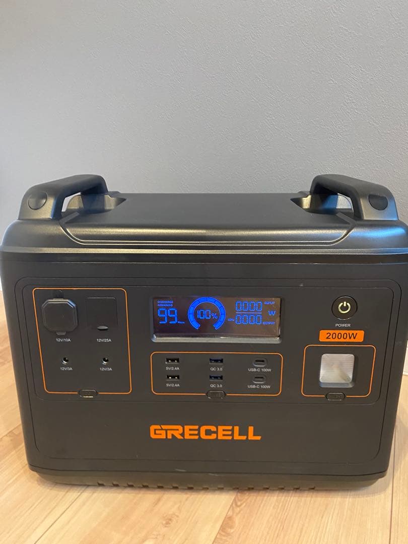yas4manchu【極美品】GRECELL ポータブル電源2000W