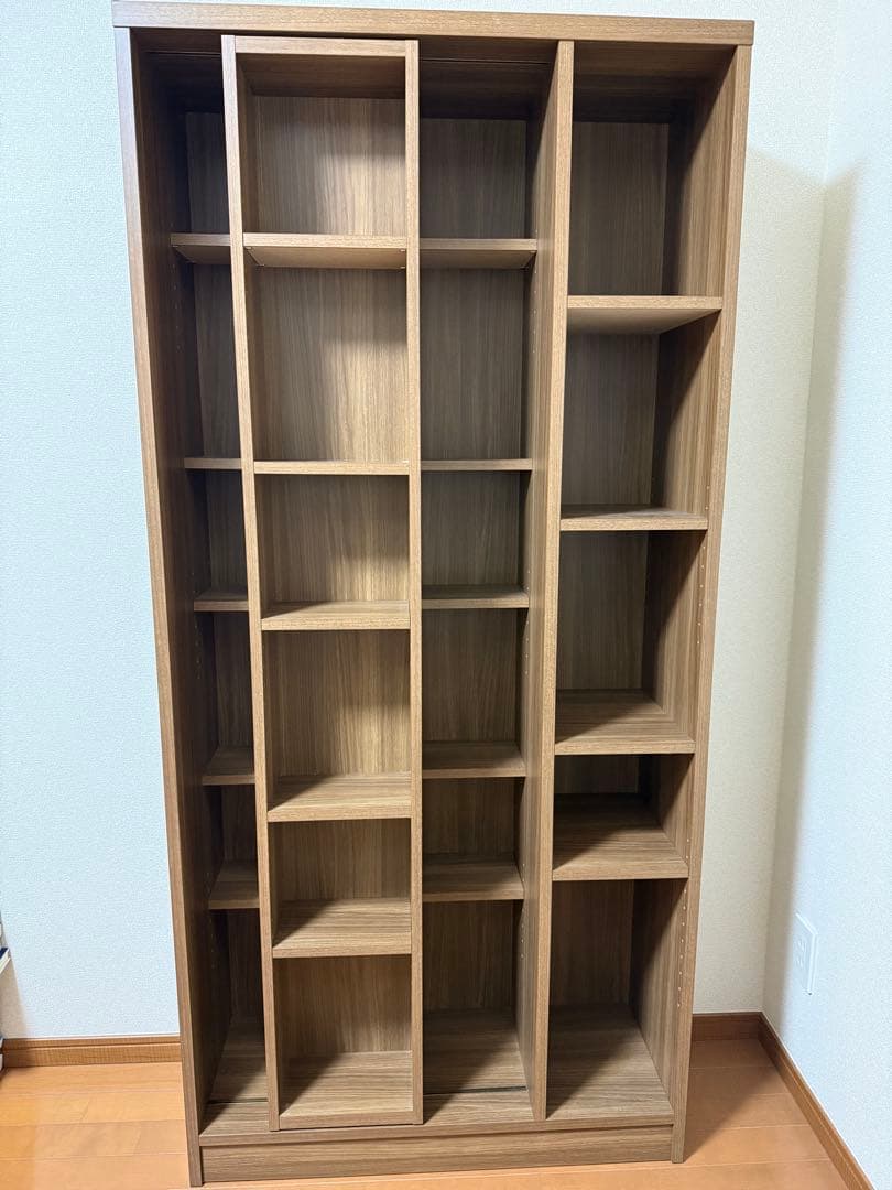 【美品】ニトリ Sスライド本棚