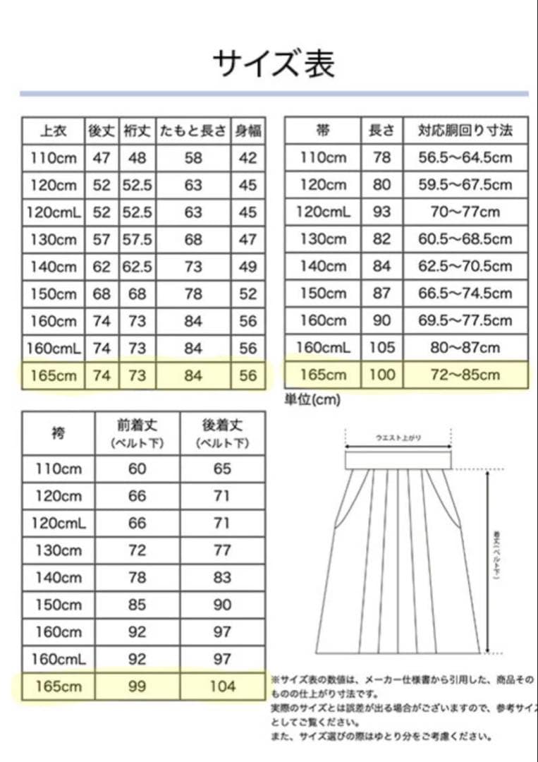 165 キャサリンコテージ　袴セット　椿　桜　卒業式　和装