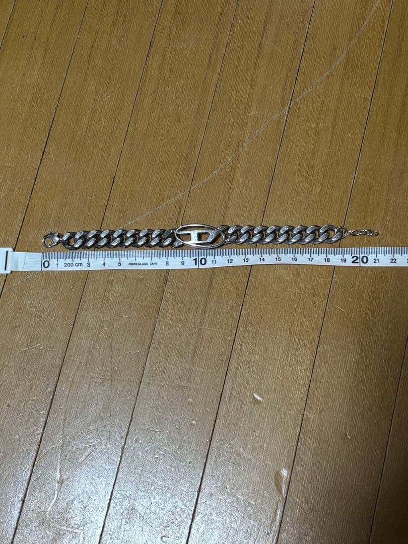 DIESEL Dx1432 シルバーブレスレット