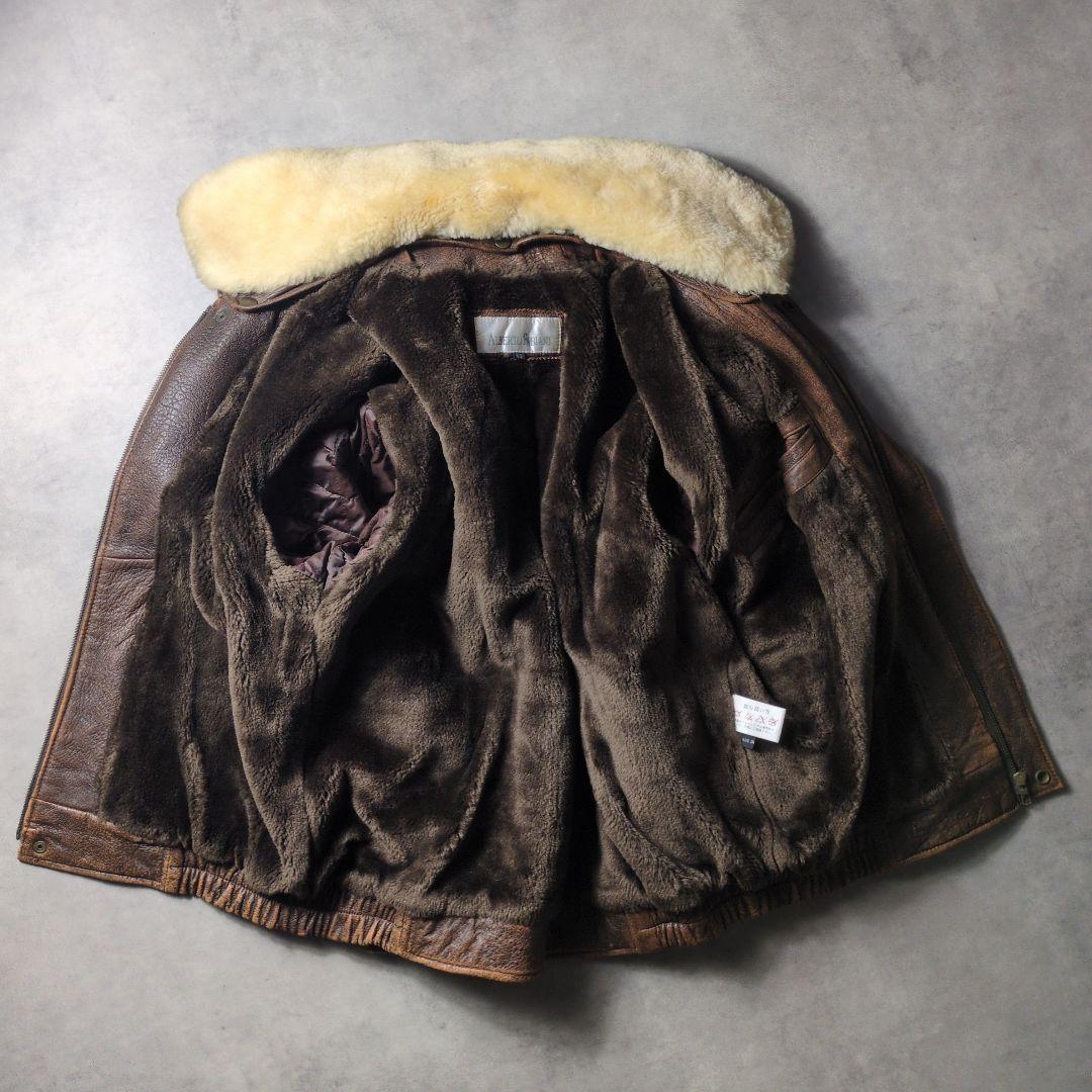 ジャケット・アウター 1990s G-1 A-2 Type Leather Bomber Jacket