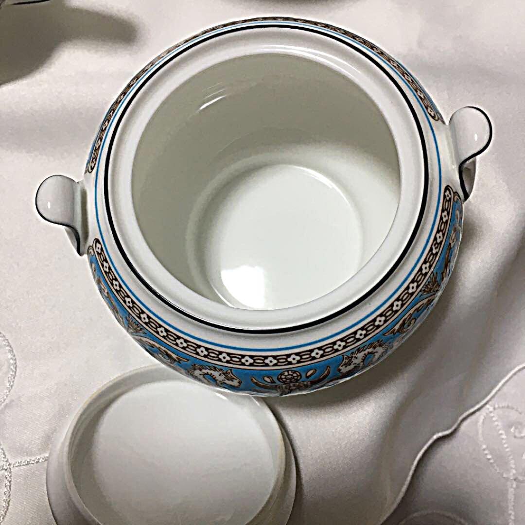 格安値下げ★ウェッジウッドターコイズ3点セット★新品未使用希少★食器★