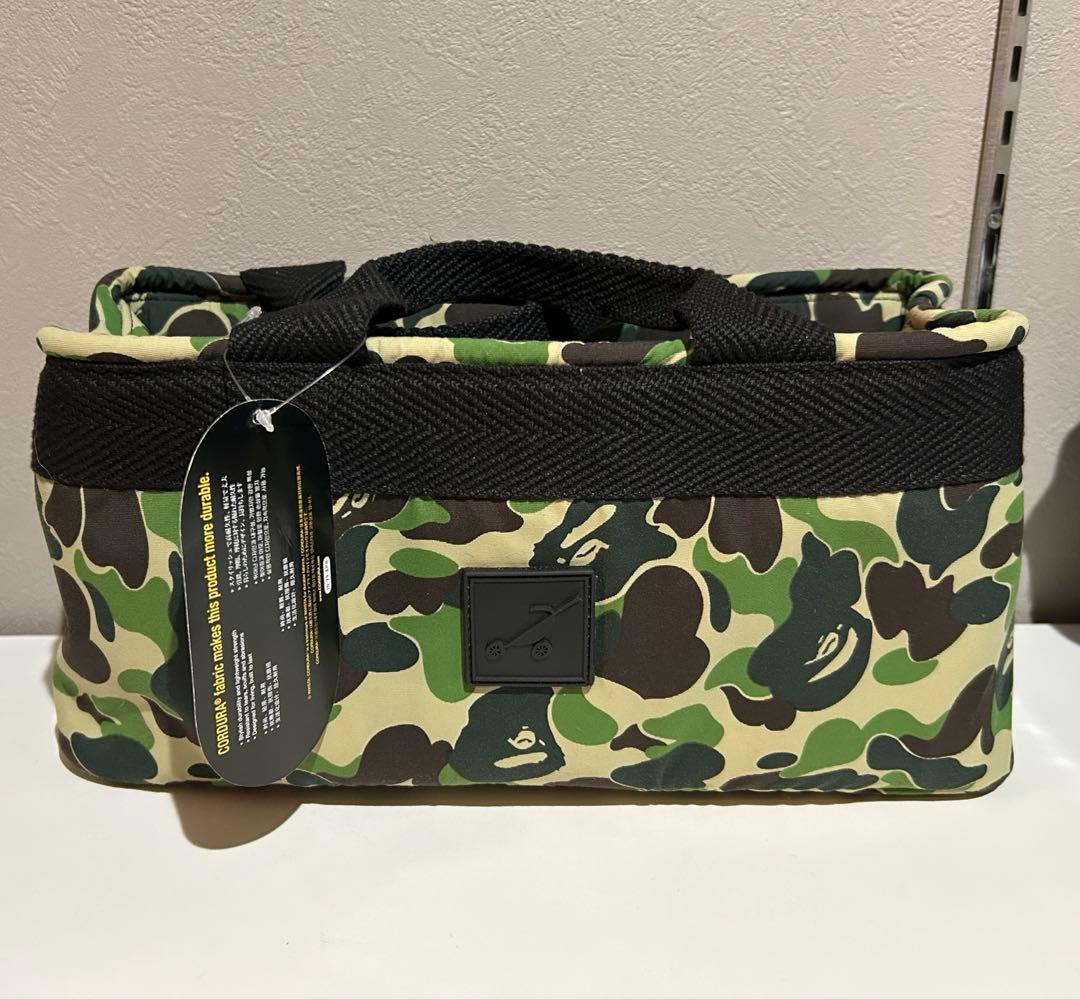 新品未使用 エアバギー アベイシングエイプ ベビーカーバック　カモフラ　レア