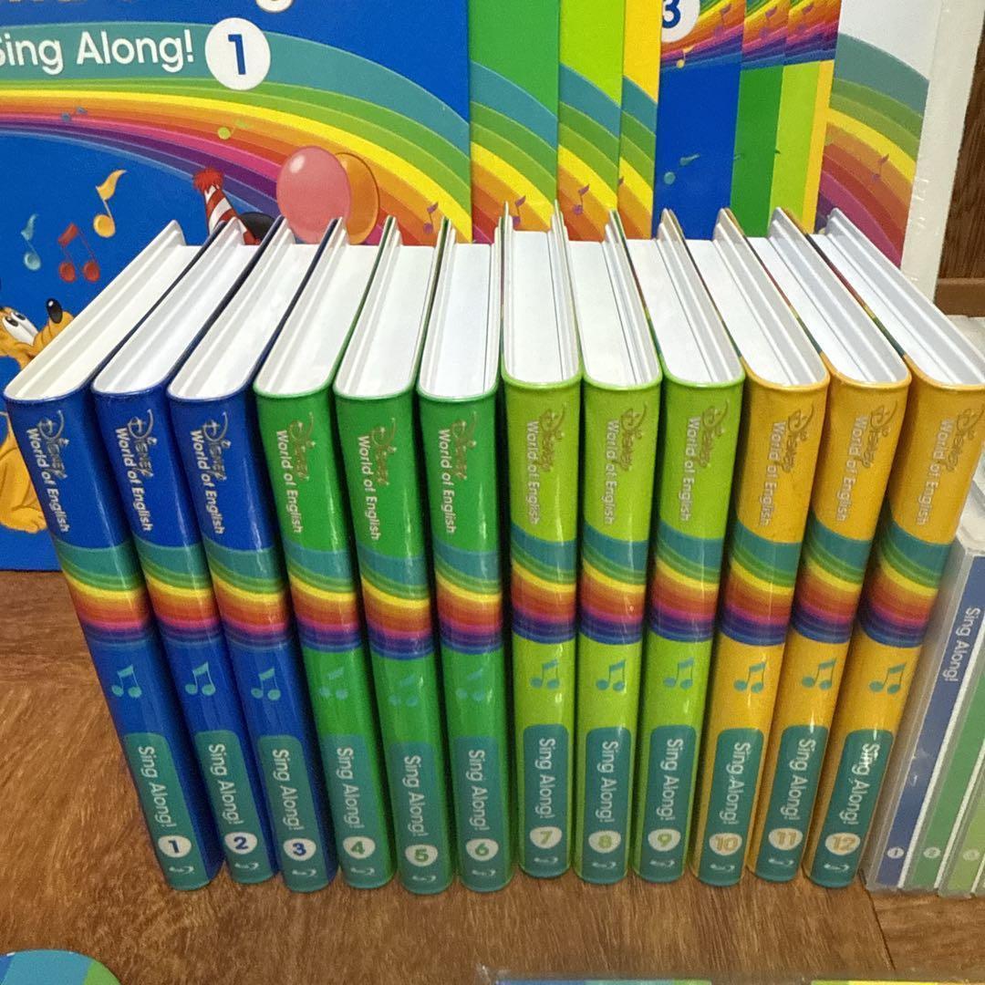 DWE シングアロング Blu-ray CD テキストセット