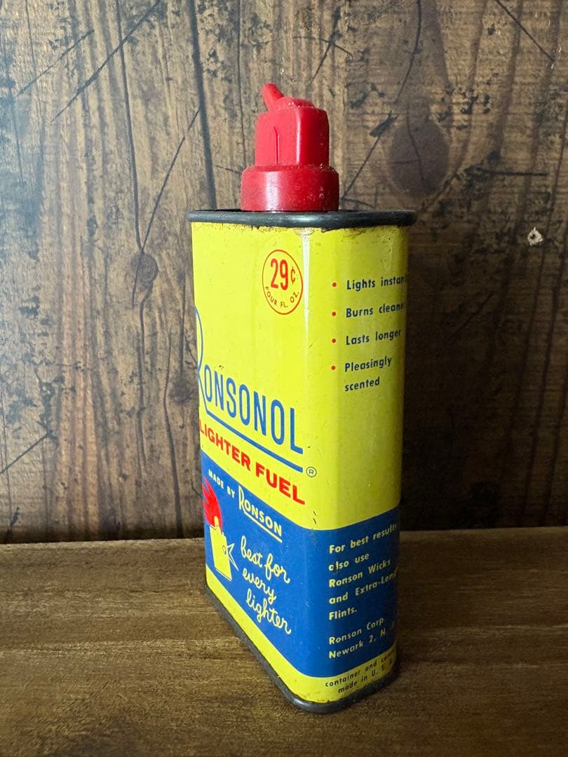 レア‼︎RONSON ストアディスプレイ&オイル缶、ライタースペシャルセット