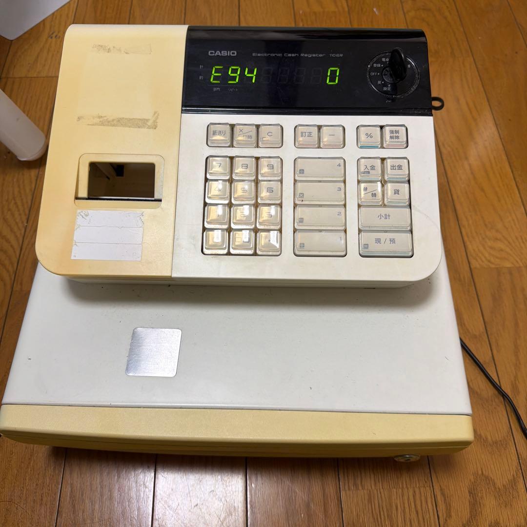 CASIO レジスター 110ER ジャンク品