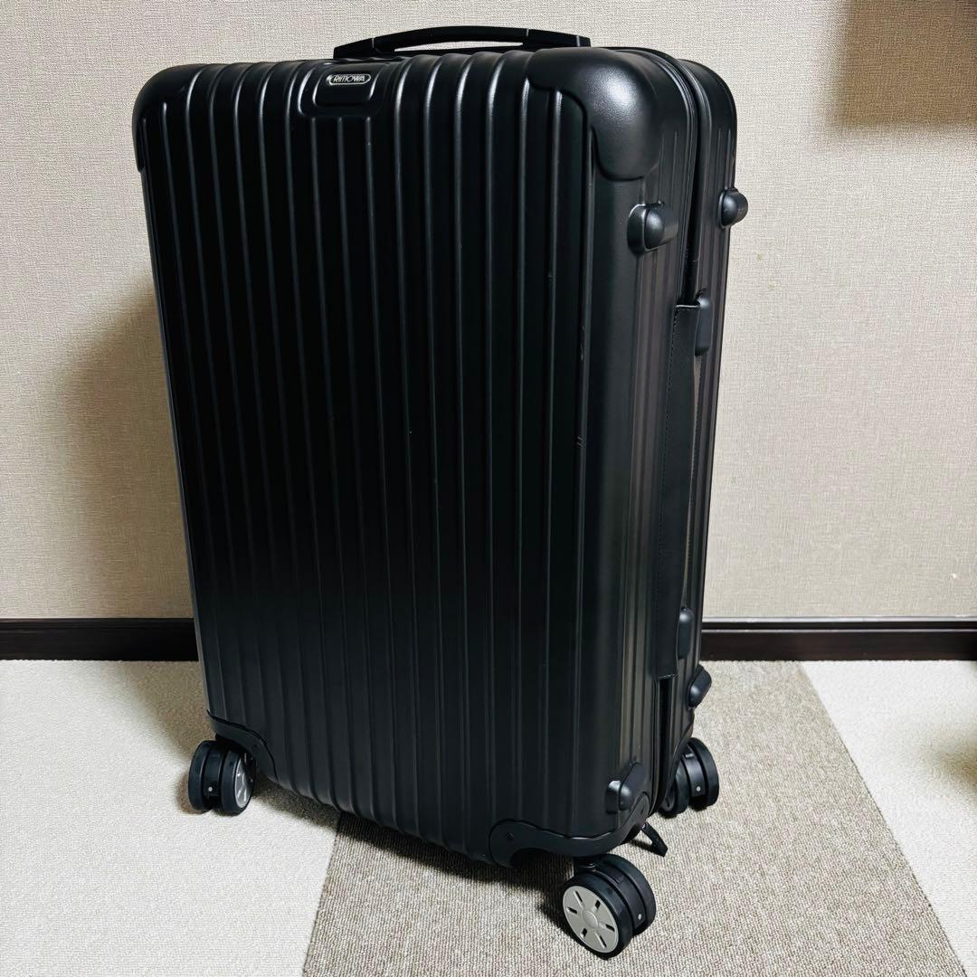 【極美品】RIMOWA SALSA マットブラック キャリーケース　63L