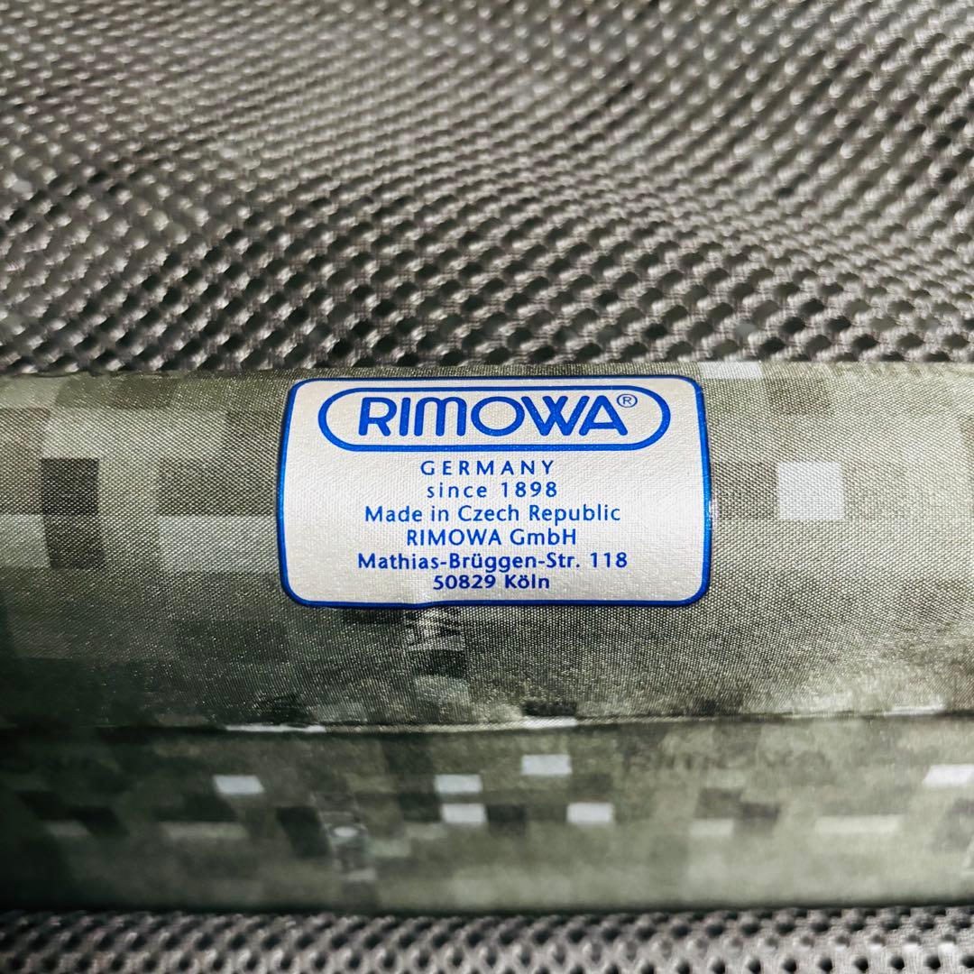 【極美品】RIMOWA SALSA マットブラック キャリーケース　63L