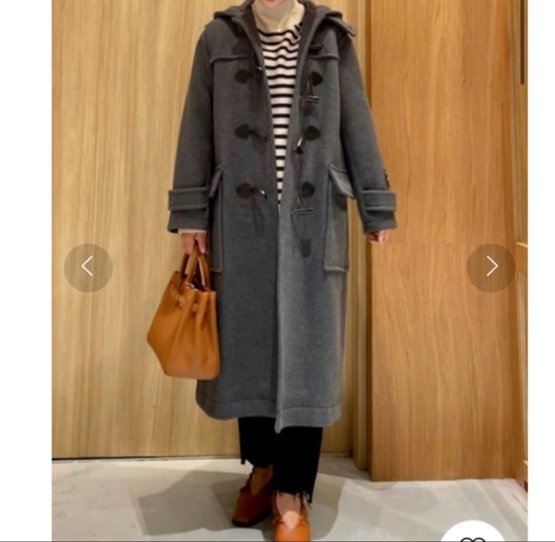 Mila Owen ロングダッフルコート グレー サイズ1