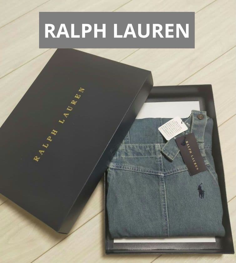 エプロン　デニム　ラルフローレン　Ralph Lauren 　ユニセックス