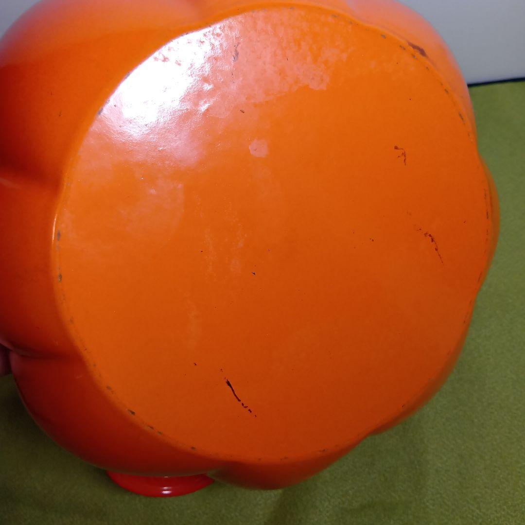 Le Creuset パンプキン型 鍋 オレンジ ココット かぼちゃ