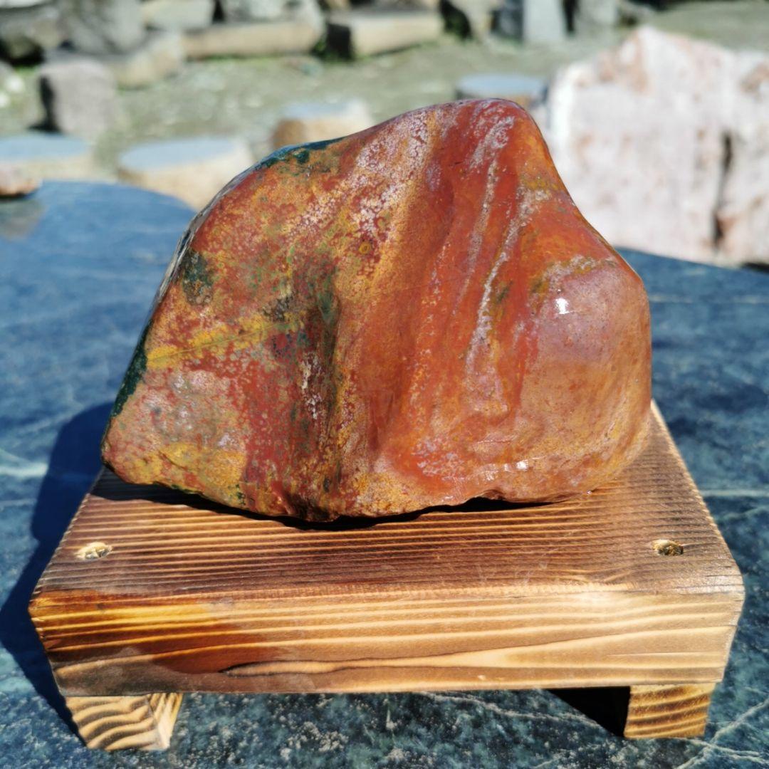 ファンシージャスパー　1056グラム　鑑賞石　石　原石　宝石　鉱物