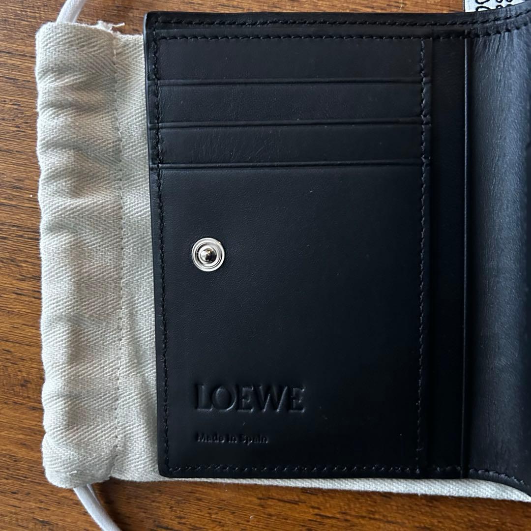 小物 LOEWE : Puzzle Edge Slim Compact Wallet