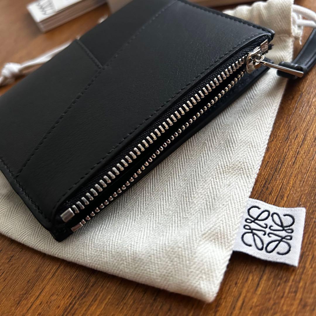 小物 LOEWE : Puzzle Edge Slim Compact Wallet