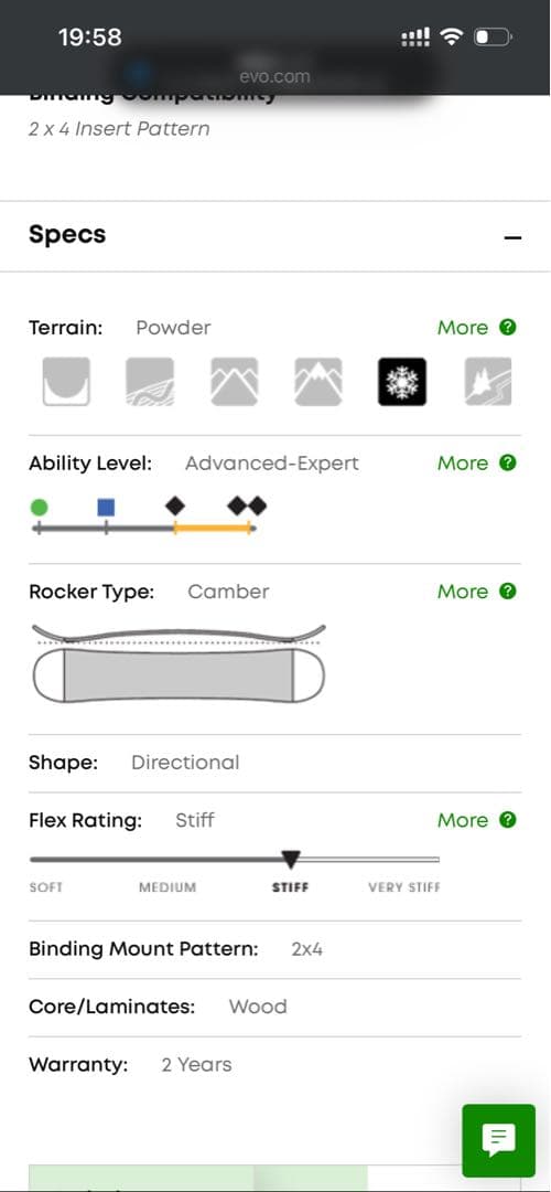 22-23 NITRO QUIVER POW BRYAN FOX スノーボード