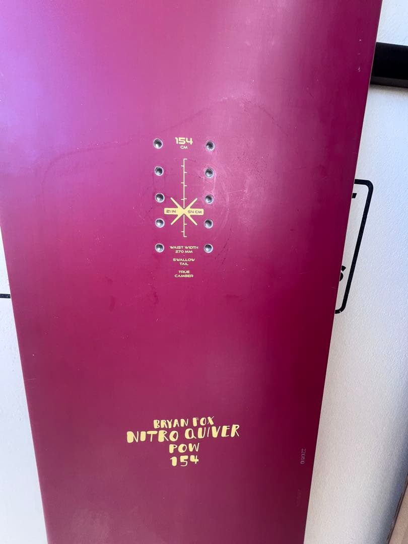 22-23 NITRO QUIVER POW BRYAN FOX スノーボード