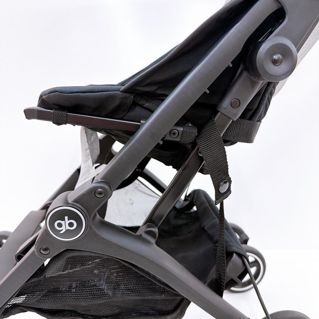 【美品】gb ポキットエア オールテレイン velvet black ベビーカー
