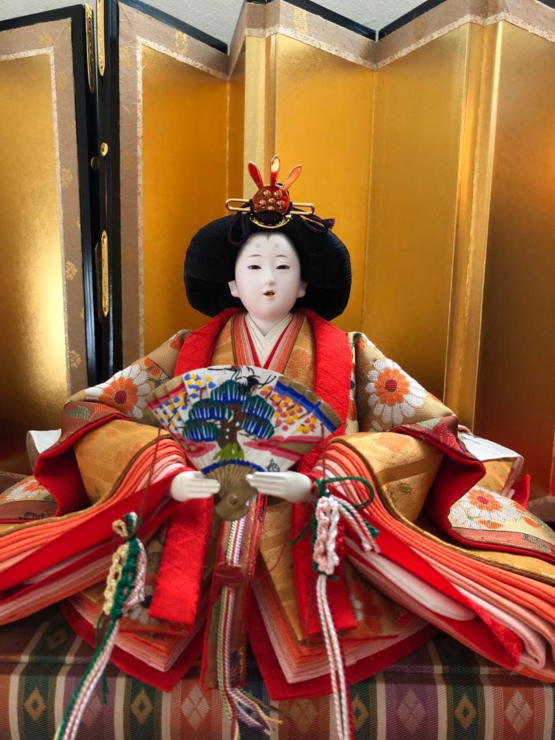 ひな人形セット　市川豊玉作