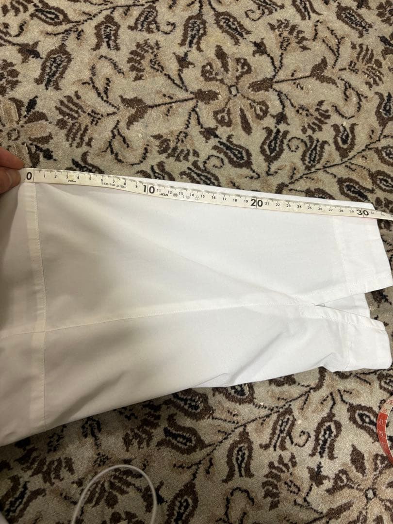 issey miyake men バンドカラー　ロングシャツ