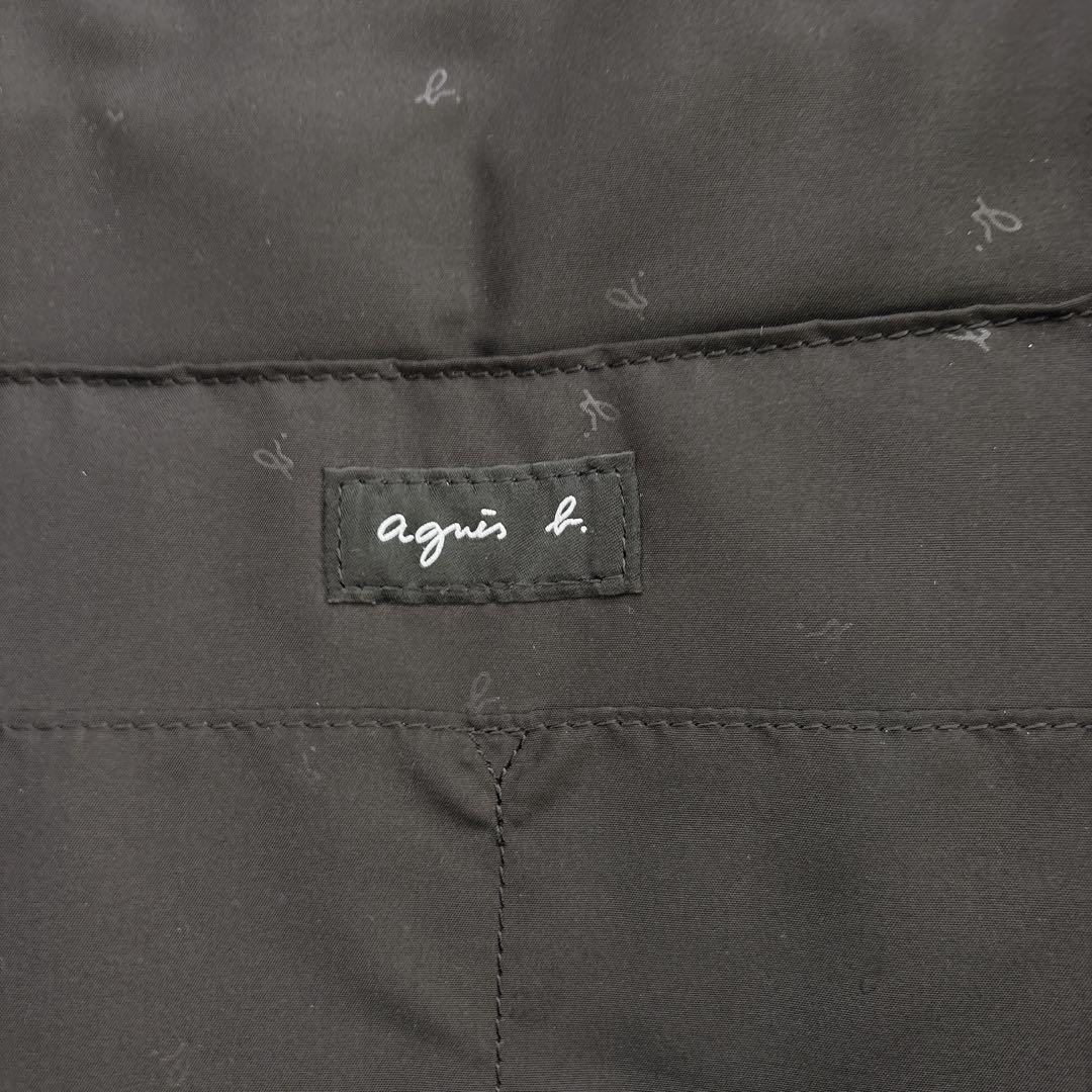 未使用級✨agnes b アニエスベー ナイロンリュック 黒 多ポケット
