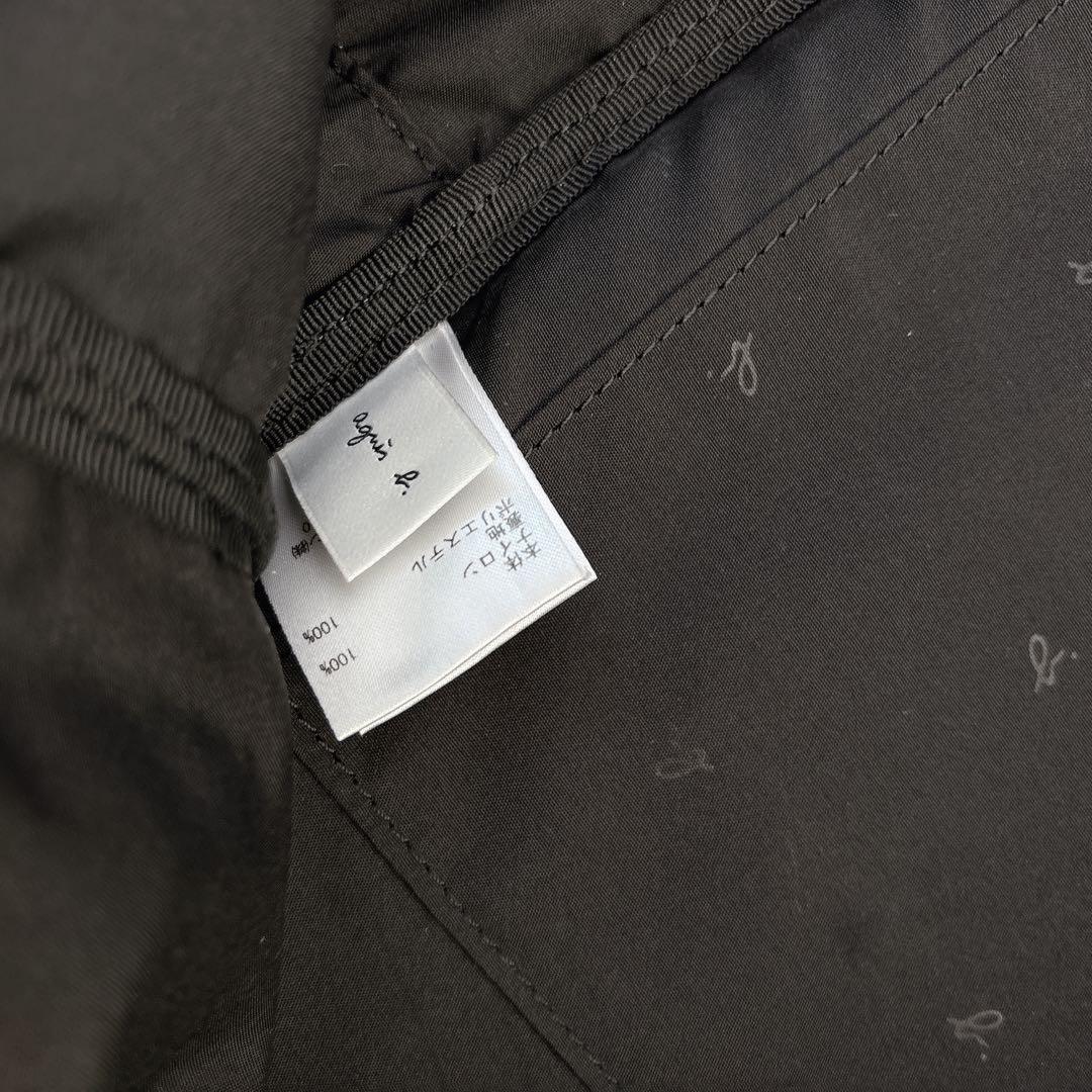 未使用級✨agnes b アニエスベー ナイロンリュック 黒 多ポケット