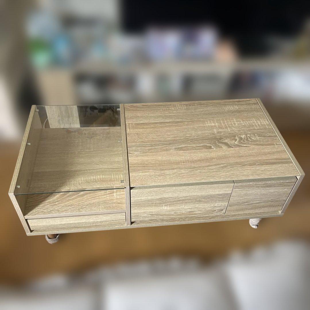 【最終値下げ早い者勝ち】LOWYA ロウヤ ローテーブル ドレッサー オーク