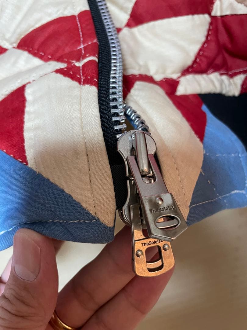 Soloist リメイク ヴィンテージキルトフライトジャケット