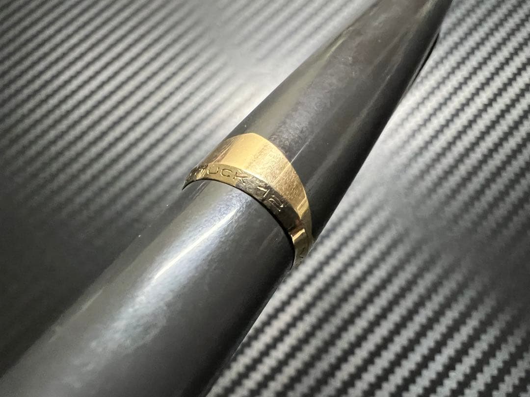 モンブラン 万年筆 美品 12 グレー EF