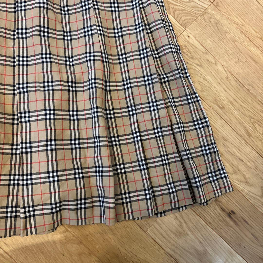 希少⭐︎Burberrys' プリーツスカート ノバチェック　ロングスカート
