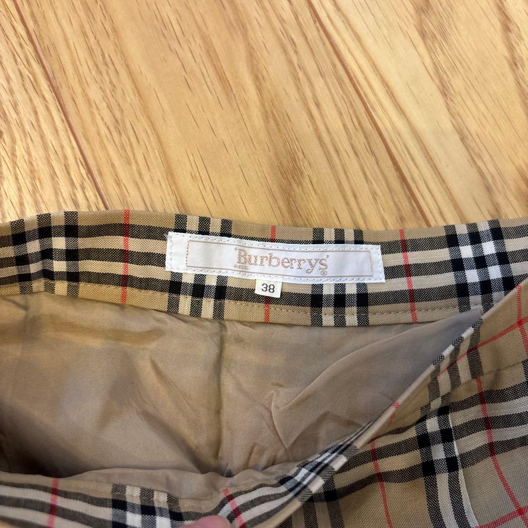 希少⭐︎Burberrys' プリーツスカート ノバチェック　ロングスカート