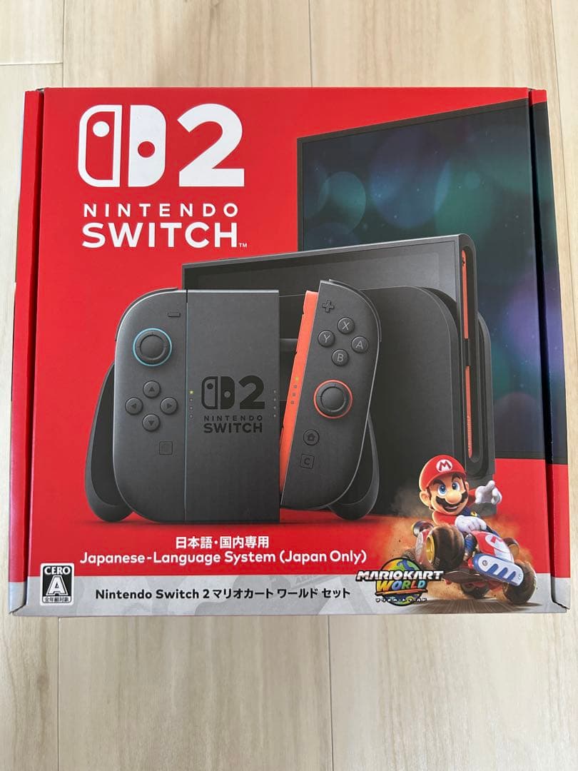【新品未開封】Nintendo Switch 2 マリオカート ワールドセット