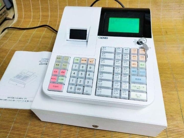 クローバーレジスター　JET-650LS　設定無料PC連携　送料込　000113