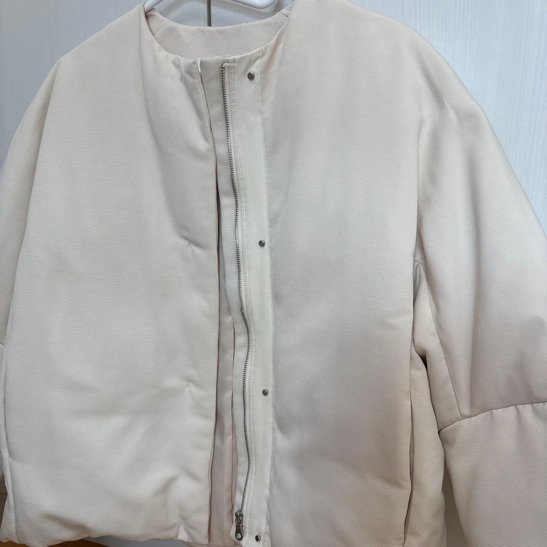 【Rouge vif la cle】マフラー付きグログランダウン