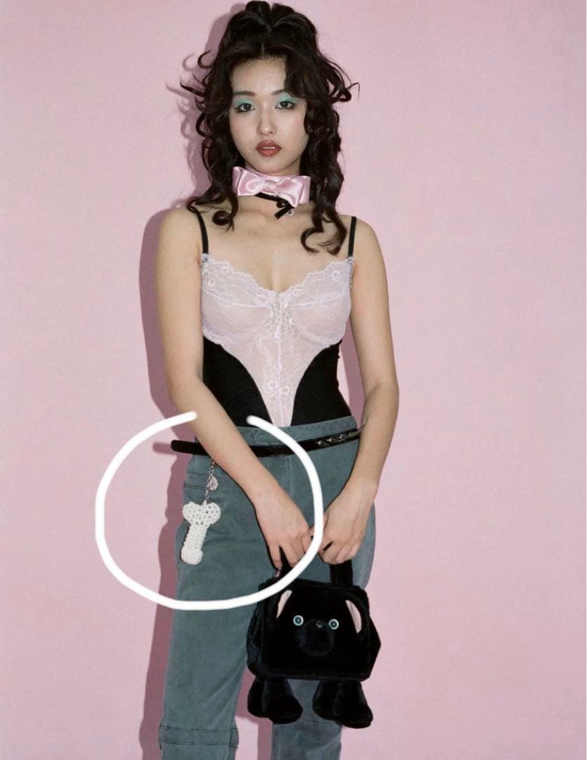 即購可Nodress ロマンチック　キーホルダー　パール　激レア完売品