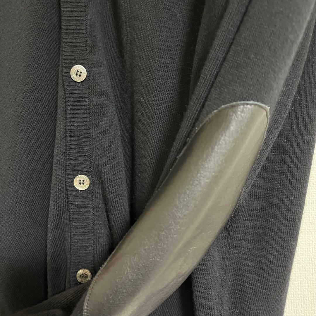 最安値 バトナー　エルボーパッチ　カーディガン