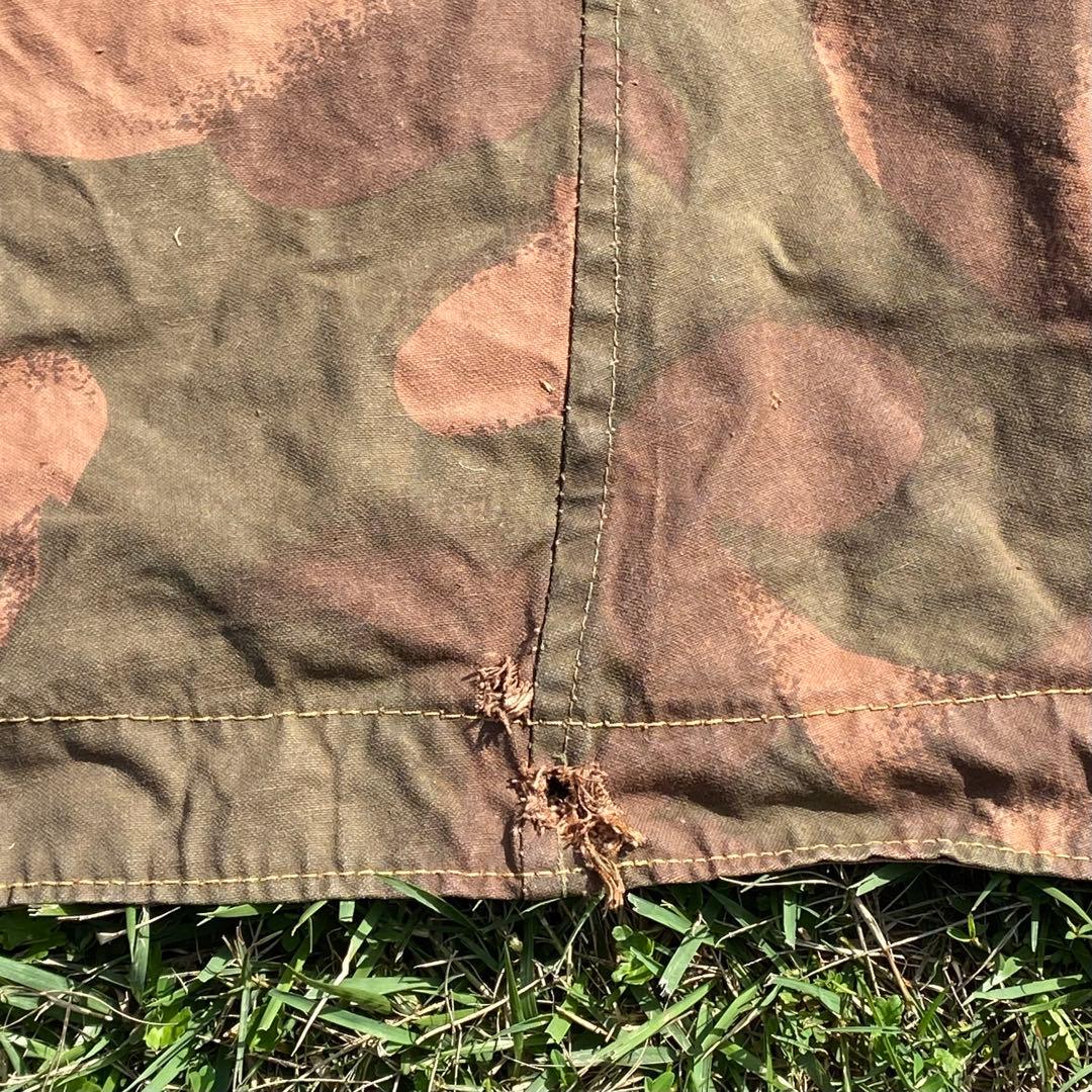 ハンガリー軍　軍幕　ポンチョ　１枚①　 迷彩　ハリケーンカモ　ミリタリー