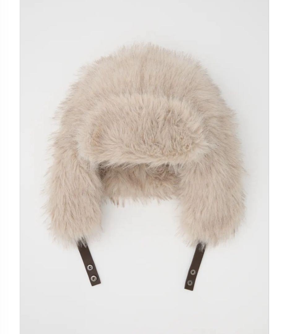 【新品未開封】SEIRA×LAGUA FUR CAP ラグアジェム