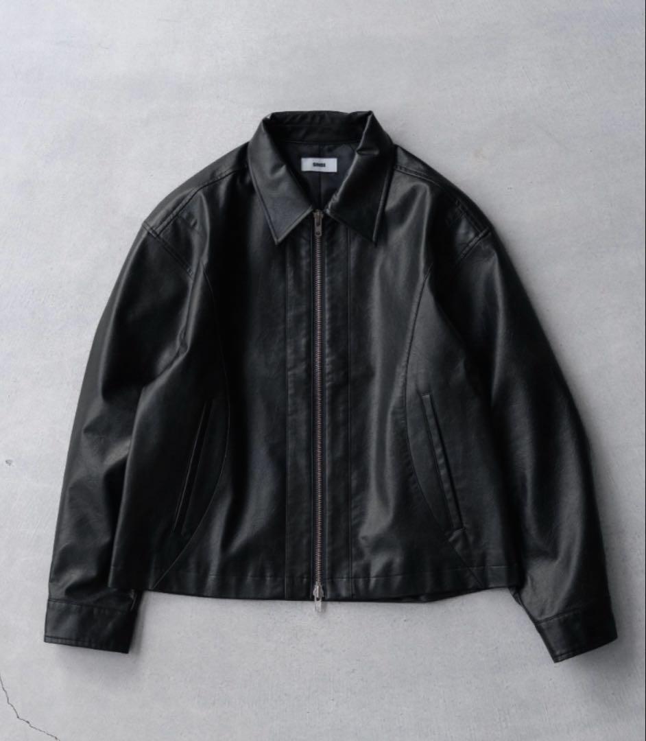 ジャケット・アウター SINSS Seam line zip blouson
