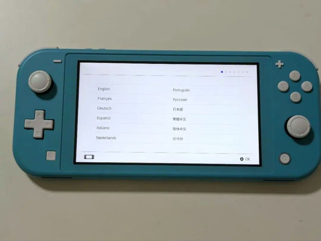 Nintendo Switch Lite ターコイズ(オプションで箱付き)
