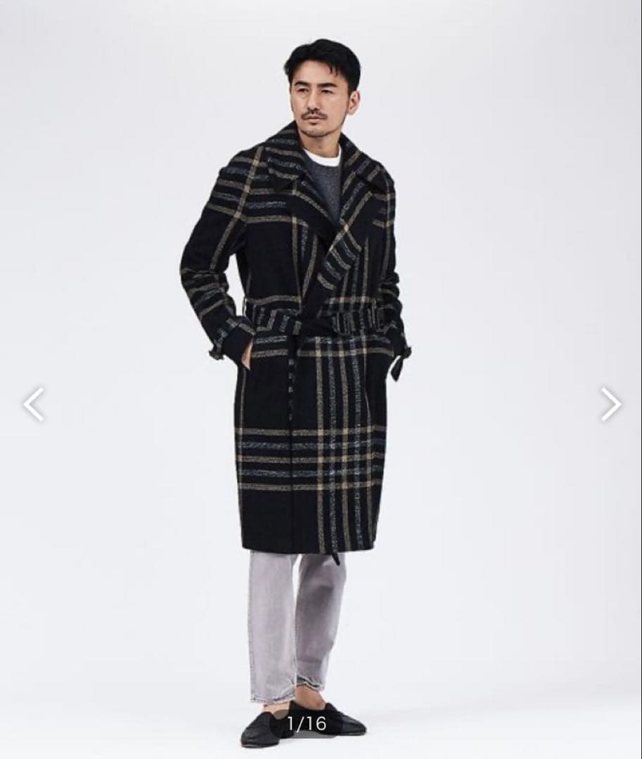 美品 TAGLIATORE タリアトーレ BALDWIN タイロッケンコート