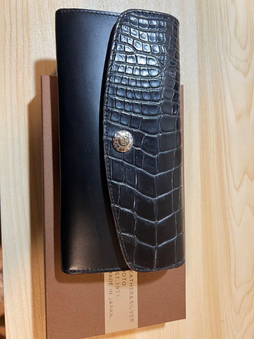 MOTO クロコ　長財布