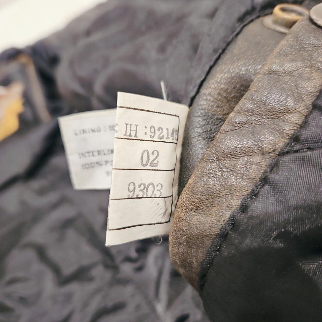 ハーレーダビッドソン レザージャケット 90s シングル 本革 モーターサイクル