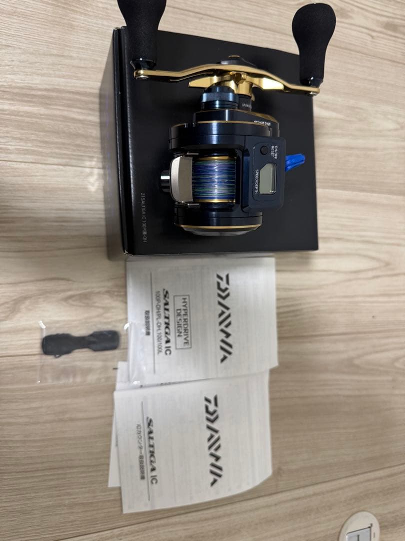 ダイワ 21 SALTIGA IC 100P-DH ベイトリール