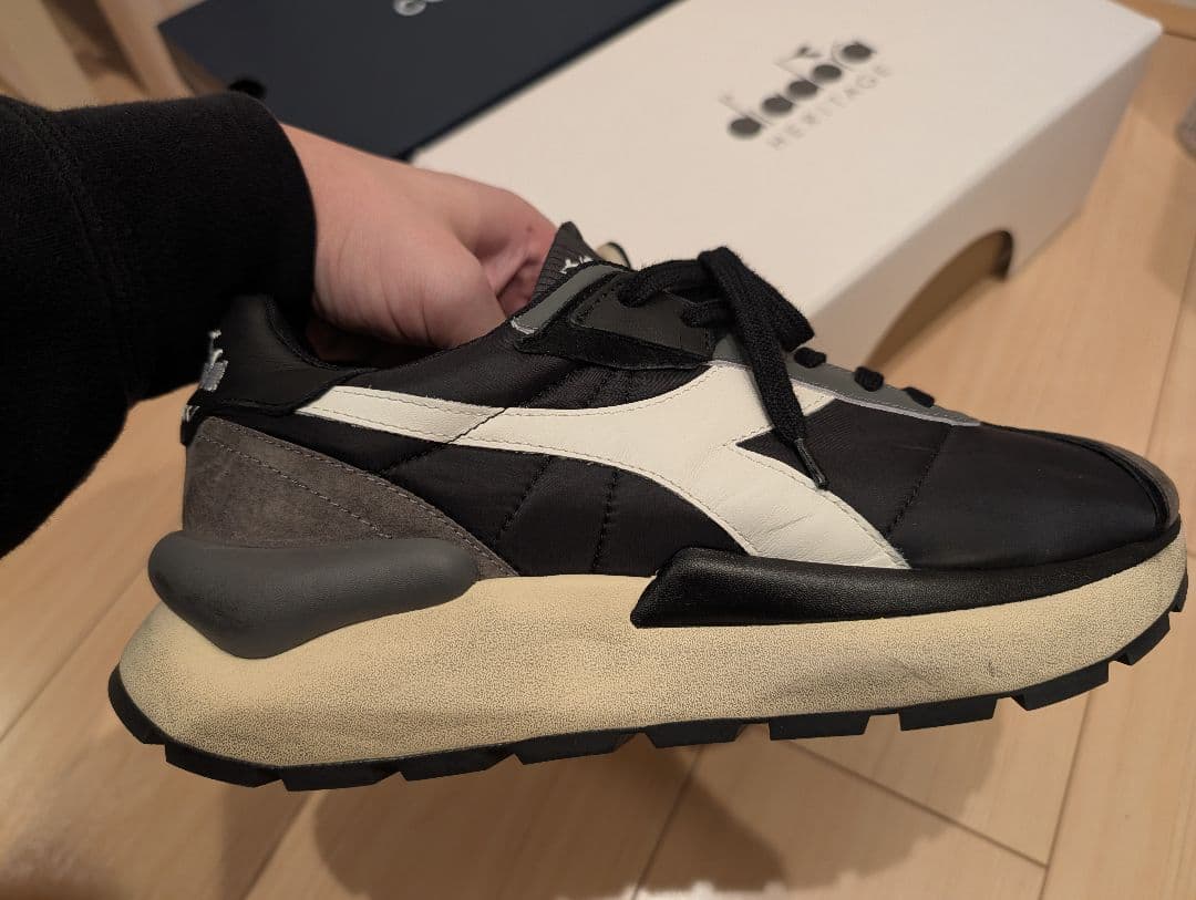 ※ぱん！ディアドラDiadora Mercury Elite ブラック