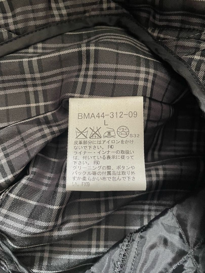 【稀少Lサイズ】BURBERRY BLACK LABEL トレンチコート