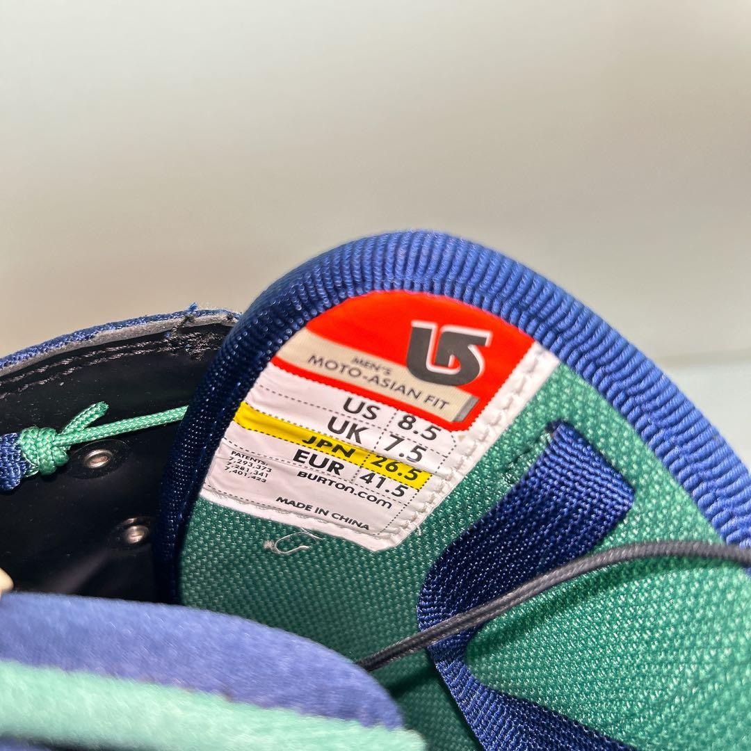 【美品】バートン MOTO ASIAN-FIT スノボブーツ メンズ26.5cm