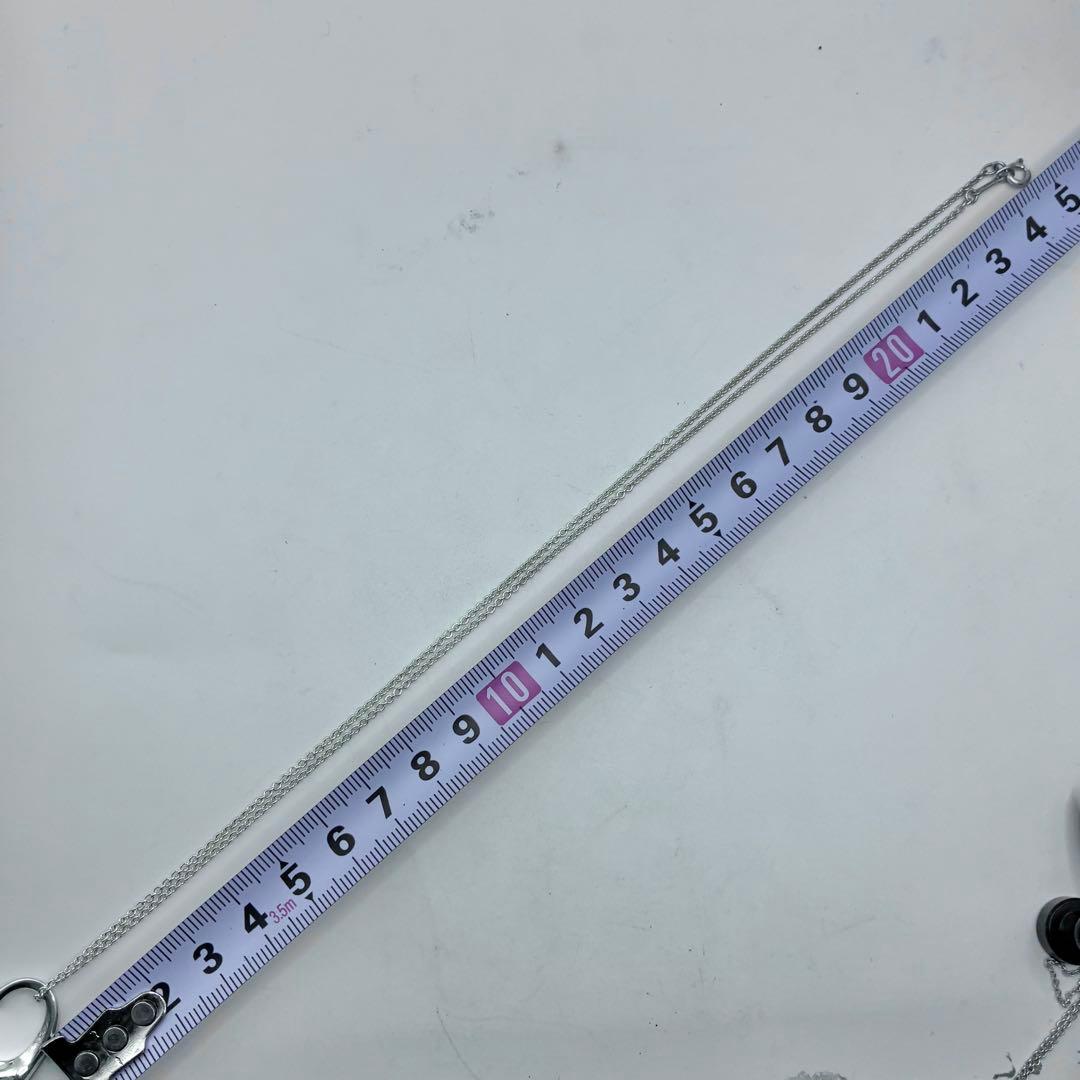 ティファニー　ネックレス　チェーンのみ　50cm　シルバー　長め